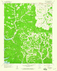 Rocky Mount Missouri Historical topographic map, 1:24000 scale, 7.5 X 7.5 Minute, Year 1959