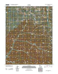 Rocky Comfort Missouri Historical topographic map, 1:24000 scale, 7.5 X 7.5 Minute, Year 2012