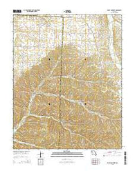 Rocky Comfort Missouri Current topographic map, 1:24000 scale, 7.5 X 7.5 Minute, Year 2015