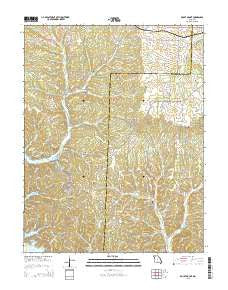 Rocky Mount Missouri Current topographic map, 1:24000 scale, 7.5 X 7.5 Minute, Year 2015