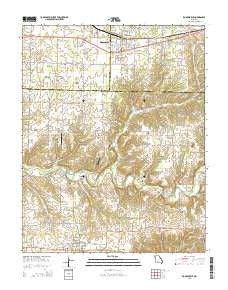 Rogersville Missouri Current topographic map, 1:24000 scale, 7.5 X 7.5 Minute, Year 2015