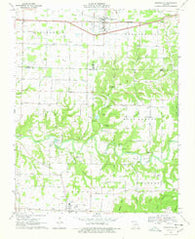 Rogersville Missouri Historical topographic map, 1:24000 scale, 7.5 X 7.5 Minute, Year 1970