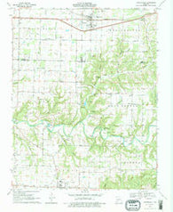 Rogersville Missouri Historical topographic map, 1:24000 scale, 7.5 X 7.5 Minute, Year 1970