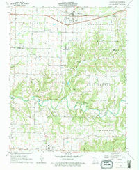 Rogersville Missouri Historical topographic map, 1:24000 scale, 7.5 X 7.5 Minute, Year 1970