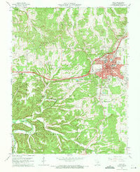 Rolla Missouri Historical topographic map, 1:24000 scale, 7.5 X 7.5 Minute, Year 1963