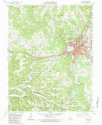 Rolla Missouri Historical topographic map, 1:24000 scale, 7.5 X 7.5 Minute, Year 1985