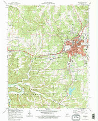 Rolla Missouri Historical topographic map, 1:24000 scale, 7.5 X 7.5 Minute, Year 1992