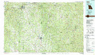 Rolla Missouri Historical topographic map, 1:100000 scale, 30 X 60 Minute, Year 1986