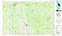 Rolla Missouri Historical topographic map, 1:100000 scale, 30 X 60 Minute, Year 1986