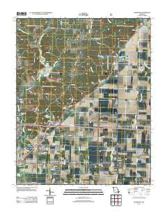 Rombauer Missouri Historical topographic map, 1:24000 scale, 7.5 X 7.5 Minute, Year 2011