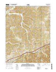 Rosati Missouri Current topographic map, 1:24000 scale, 7.5 X 7.5 Minute, Year 2015