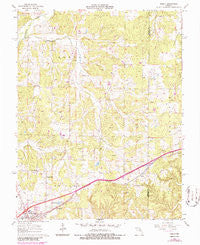 Rosati Missouri Historical topographic map, 1:24000 scale, 7.5 X 7.5 Minute, Year 1963
