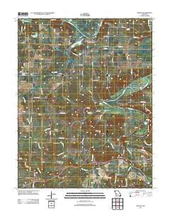 Roscoe Missouri Historical topographic map, 1:24000 scale, 7.5 X 7.5 Minute, Year 2011