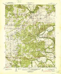 Roscoe Missouri Historical topographic map, 1:24000 scale, 7.5 X 7.5 Minute, Year 1940