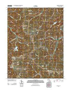 Rosebud Missouri Historical topographic map, 1:24000 scale, 7.5 X 7.5 Minute, Year 2012