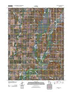 Rothville Missouri Historical topographic map, 1:24000 scale, 7.5 X 7.5 Minute, Year 2012