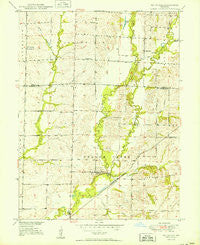 Rothville Missouri Historical topographic map, 1:24000 scale, 7.5 X 7.5 Minute, Year 1950
