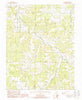 Roubidoux Missouri Historical topographic map, 1:24000 scale, 7.5 X 7.5 Minute, Year 1987