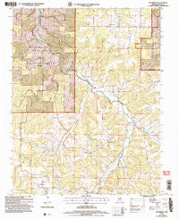 Roubidoux Missouri Historical topographic map, 1:24000 scale, 7.5 X 7.5 Minute, Year 2004