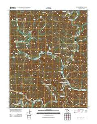 Round Spring Missouri Historical topographic map, 1:24000 scale, 7.5 X 7.5 Minute, Year 2011