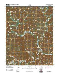 Round Spring Missouri Historical topographic map, 1:24000 scale, 7.5 X 7.5 Minute, Year 2011