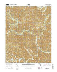 Round Spring Missouri Current topographic map, 1:24000 scale, 7.5 X 7.5 Minute, Year 2015