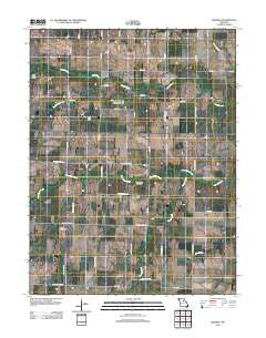 Rowena Missouri Historical topographic map, 1:24000 scale, 7.5 X 7.5 Minute, Year 2012