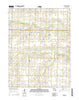 Rowena Missouri Current topographic map, 1:24000 scale, 7.5 X 7.5 Minute, Year 2014