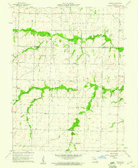 Rowena Missouri Historical topographic map, 1:24000 scale, 7.5 X 7.5 Minute, Year 1960
