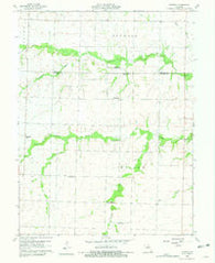 Rowena Missouri Historical topographic map, 1:24000 scale, 7.5 X 7.5 Minute, Year 1960