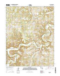 Russ Missouri Current topographic map, 1:24000 scale, 7.5 X 7.5 Minute, Year 2015