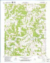 Russ Missouri Historical topographic map, 1:24000 scale, 7.5 X 7.5 Minute, Year 1979