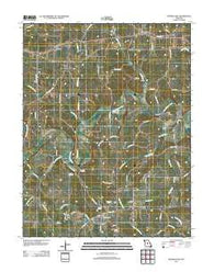 Russellville Missouri Historical topographic map, 1:24000 scale, 7.5 X 7.5 Minute, Year 2011