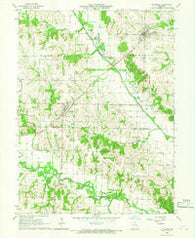 Rutledge Missouri Historical topographic map, 1:24000 scale, 7.5 X 7.5 Minute, Year 1965