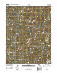 Safe Missouri Historical topographic map, 1:24000 scale, 7.5 X 7.5 Minute, Year 2012