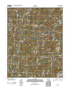 Safe Missouri Historical topographic map, 1:24000 scale, 7.5 X 7.5 Minute, Year 2012