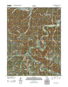 Saint Anthony Missouri Historical topographic map, 1:24000 scale, 7.5 X 7.5 Minute, Year 2011