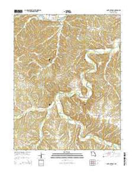 Saint Anthony Missouri Current topographic map, 1:24000 scale, 7.5 X 7.5 Minute, Year 2015