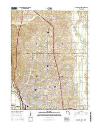 Saint Joseph North Missouri Current topographic map, 1:24000 scale, 7.5 X 7.5 Minute, Year 2015