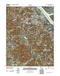 Sainte Genevieve Missouri Historical topographic map, 1:24000 scale, 7.5 X 7.5 Minute, Year 2011