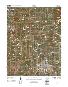 Salem Missouri Historical topographic map, 1:24000 scale, 7.5 X 7.5 Minute, Year 2011