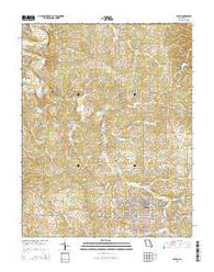 Salem Missouri Current topographic map, 1:24000 scale, 7.5 X 7.5 Minute, Year 2015