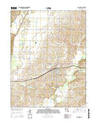 Salisbury Missouri Current topographic map, 1:24000 scale, 7.5 X 7.5 Minute, Year 2014