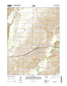 Salisbury Missouri Current topographic map, 1:24000 scale, 7.5 X 7.5 Minute, Year 2014