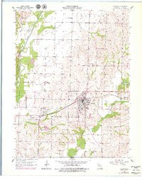 Salisbury Missouri Historical topographic map, 1:24000 scale, 7.5 X 7.5 Minute, Year 1956