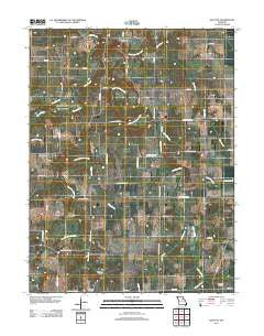 Santa Fe Missouri Historical topographic map, 1:24000 scale, 7.5 X 7.5 Minute, Year 2012