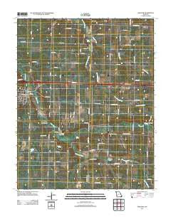 Sarcoxie Missouri Historical topographic map, 1:24000 scale, 7.5 X 7.5 Minute, Year 2011
