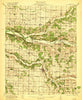 Sarcoxie Missouri Historical topographic map, 1:62500 scale, 15 X 15 Minute, Year 1921