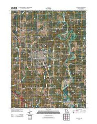 Savannah Missouri Historical topographic map, 1:24000 scale, 7.5 X 7.5 Minute, Year 2012