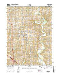 Savannah Missouri Current topographic map, 1:24000 scale, 7.5 X 7.5 Minute, Year 2014